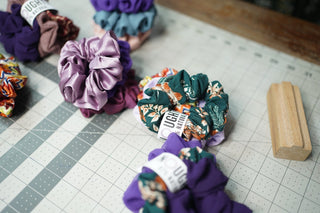 Zero-Waste Scrunchies